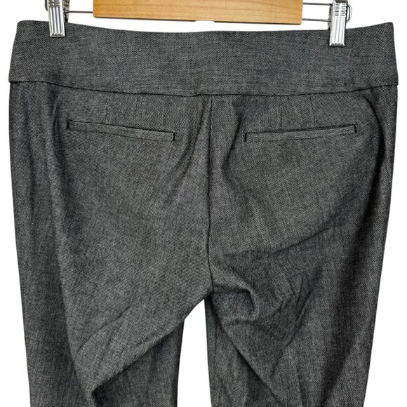 Loft "Marisa" Black and White houndstooth slim dress pant size 6 - Picture 10 of 12